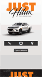 Mobile Screenshot of justhilux.com.au